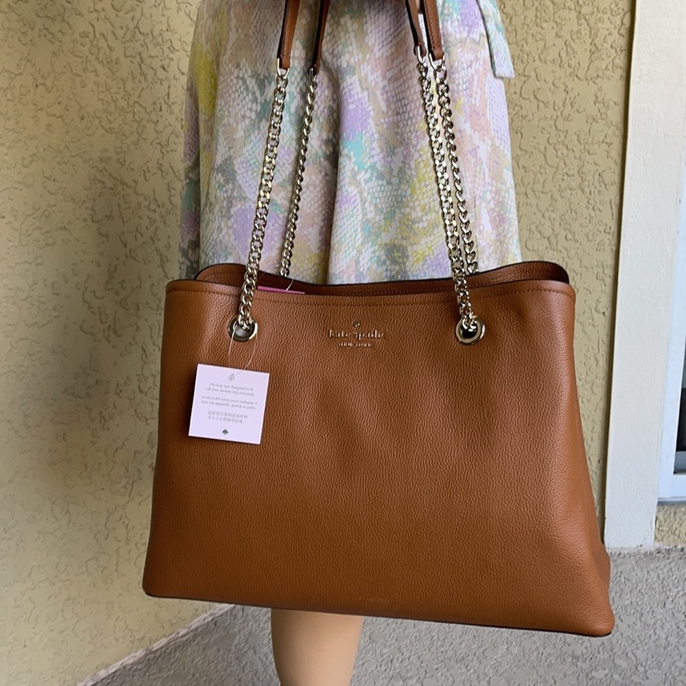 Kate Spade jordyn large chain handle tote - Picture 3 of 16